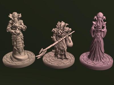 Mindflayer Illithids pack dnd miniatures