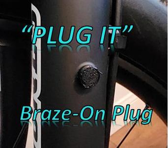 "Plug It" Braze-on Plug (TPU)