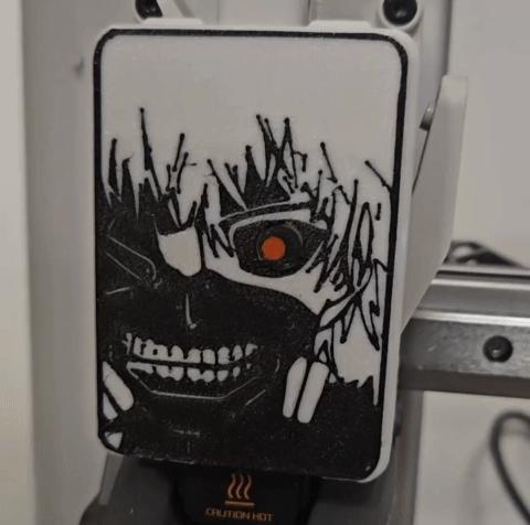 Tokyo Ghoul Kaneki A1 Cover Faceplate