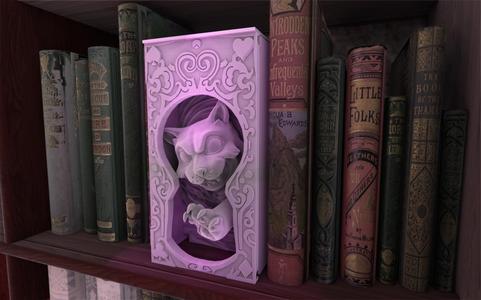 chesshire cat Booknook