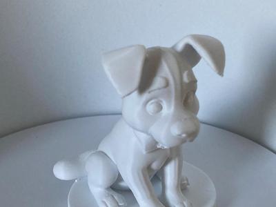Sitting dog