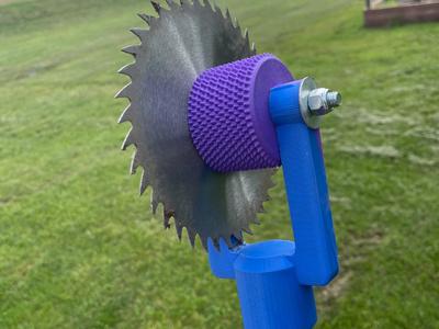 HOMEMADE EDGER FOR TRIMMING LAWN