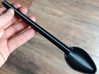 Spoon Straw slush ice no supports long 