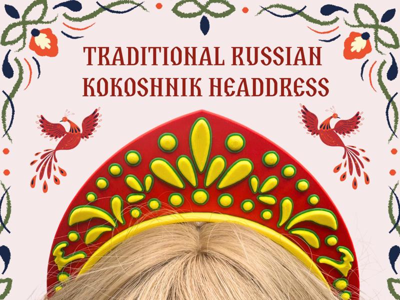 Kokoshnik Traditional Russian Headdress