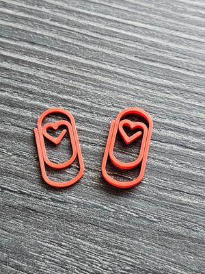 paper clip Heart style