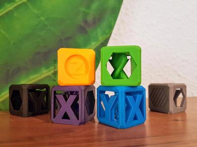 Helix Test Cube / Filament Sample / XYZ Calibration