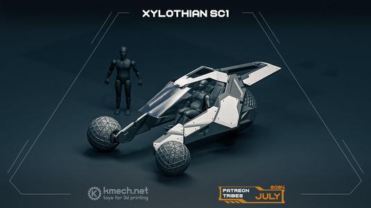 XYLOTHIAN vehicle scifi