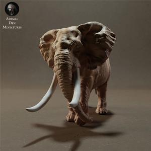 African Bush Elephant Bull