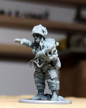 28mm US paratrooper NCO
