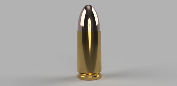 9mm Luger dry fire round