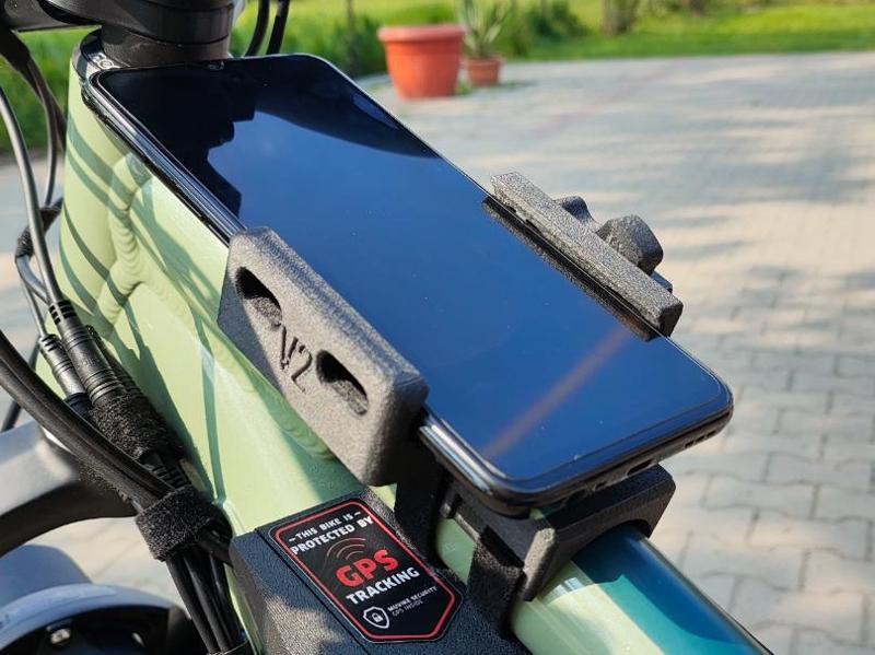 phone holder for bike frame