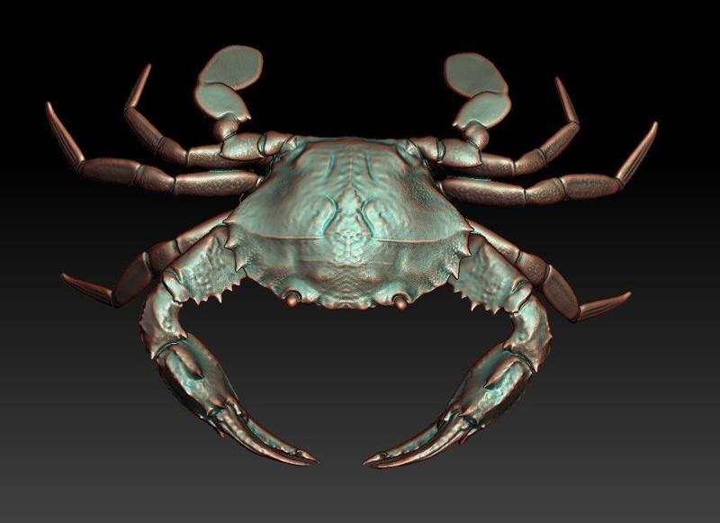 Crab figurine
