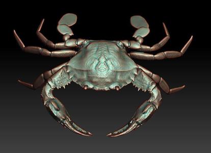 Crab figurine