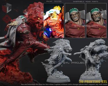 Akainu one piece statue of person