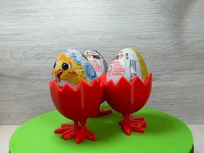 EGG CUPS FOR EASTER DAY (TYPE B) - #EASTERXCULTS