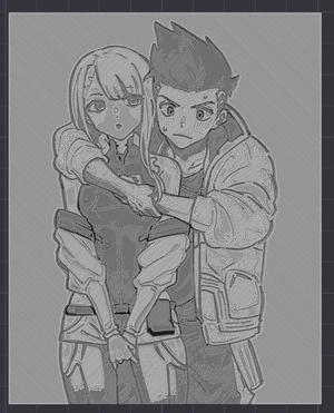 Lucy & David Edgerunners Cyberpunk 