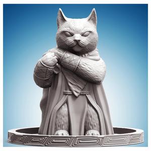 Trader Cat Planter - 3D Printable Ready STL File for 3D Printing