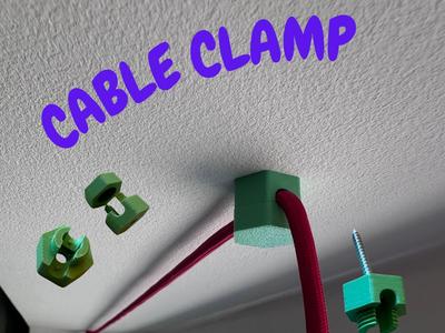 Cable Wall & Ceiling hook – Wire Mount Hex Version