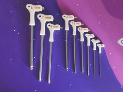 Allen Key Handle Set (1.5mm to 5mm)