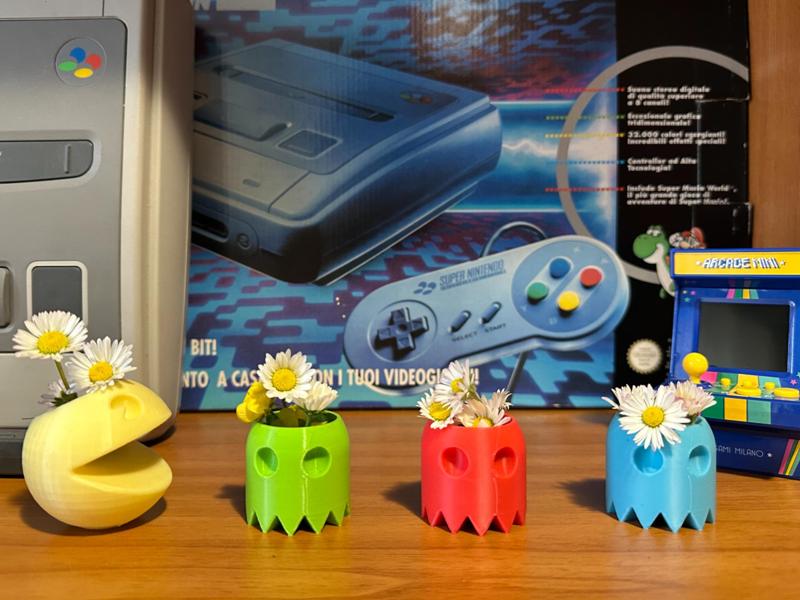 Pac-Man and Ghosts, Planter pots
