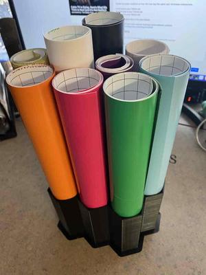Cable Management Hive - Cricut Vinyl Holder