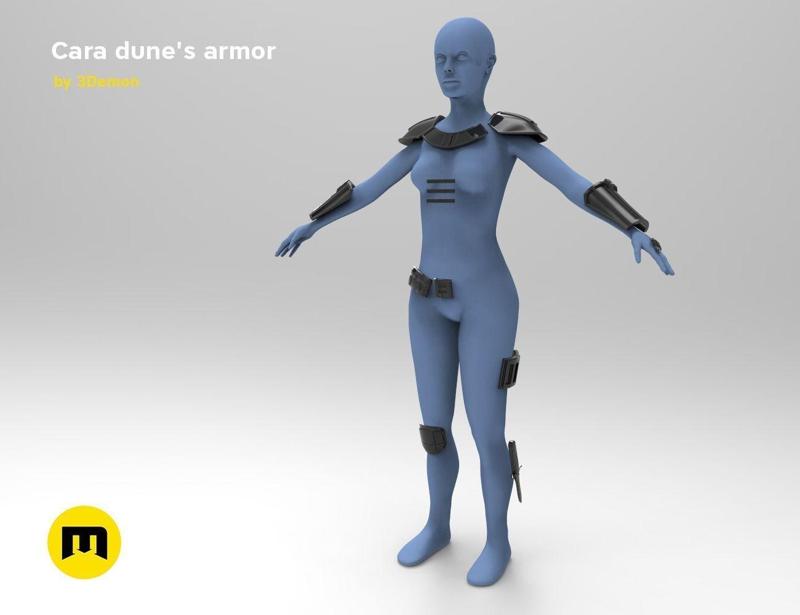Cara Dune armor  Mandalorian