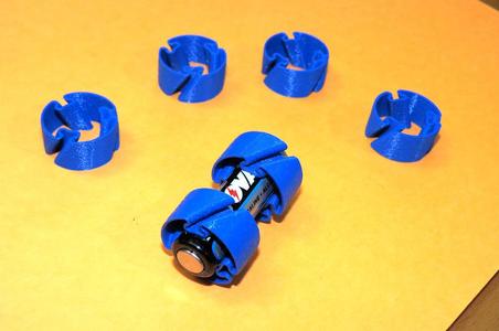 AA to C Battery Adapter