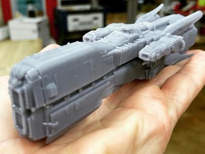 Aliens Kitbash: Sulaco Remix