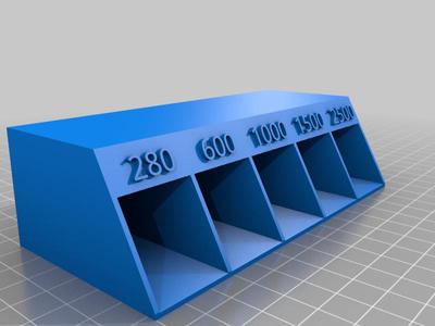 Sandpaper rack