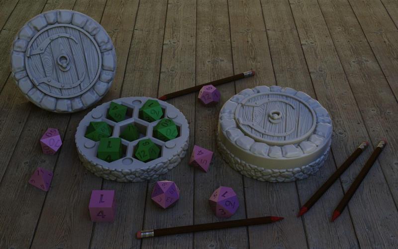 Hobbit Dice Holder
