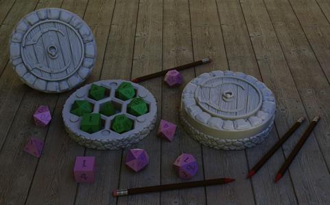 Hobbit Dice Holder