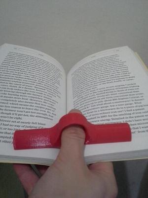 Thumb-ring page-holder