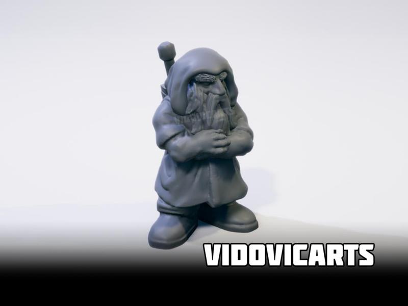 Dwarf Hooded Trader