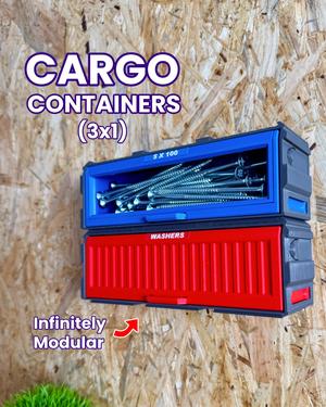 Cargo Containers - 3x1 (Large Modular Storage)