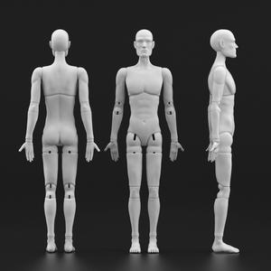 BJD Doll for 3D printing Yonas