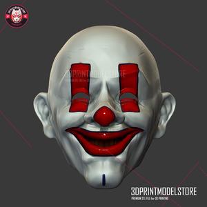 Henchmen Mask - Dark Knight Joker Clown Cosplay Mask