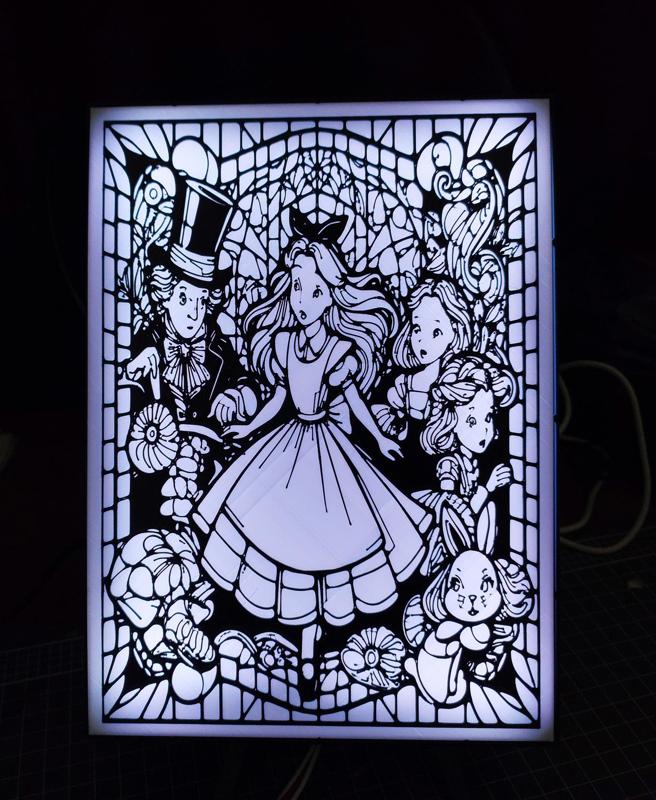 Alice in Wonderland, wall art
