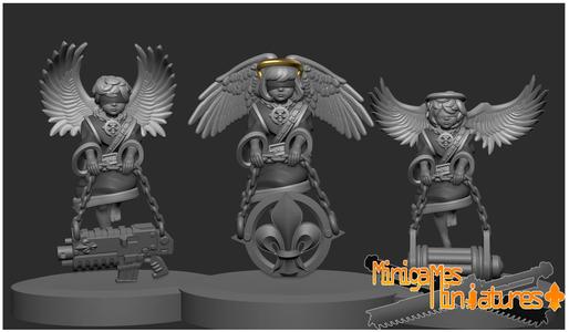 Cherubs anime figurines