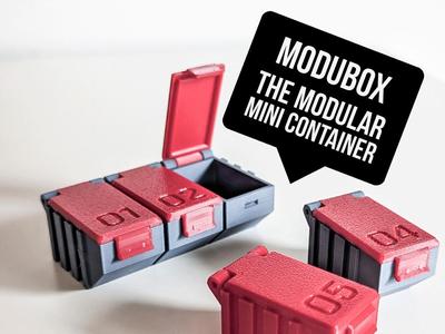 ModuBox - Modular Mini Container for Every Need