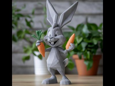 Bugs Bunny With Carrot