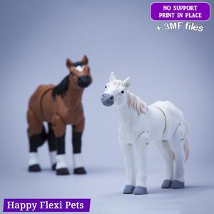 Realistic Horse the flexi toy