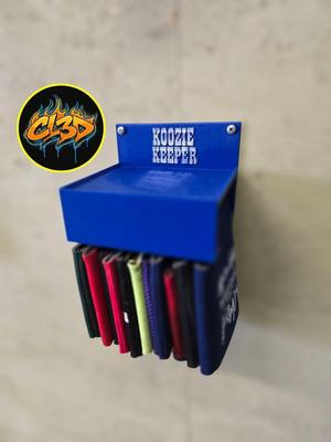 The Shorty Koozie Keeper - Koozie Rack