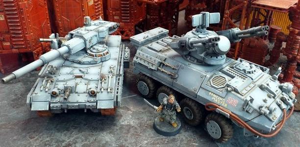 Extra Turrets - AA and Autoloader - 28mm Sci-Fi