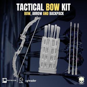 Tactical Bow Kit for action figures