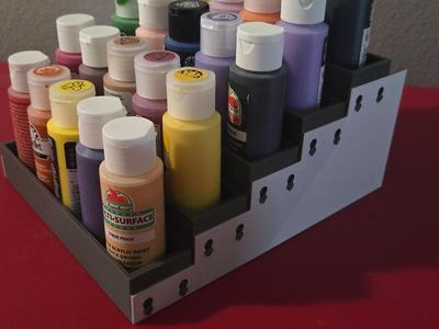 Paint Holder / Paint Storage / Acrylic Paint Rack