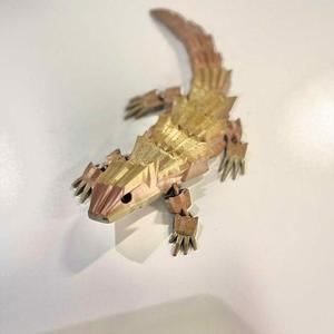 Armadillo Lizard - Articulated