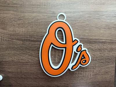 Baltimore Orioles Oversized Necklace, Pendant