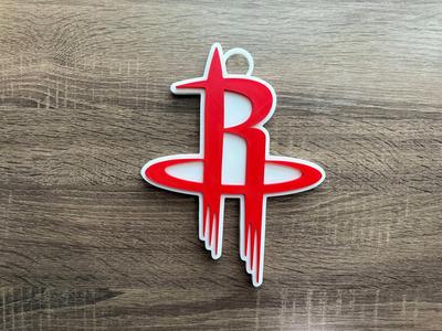 Houston Rockets Oversized Necklace, Pendant