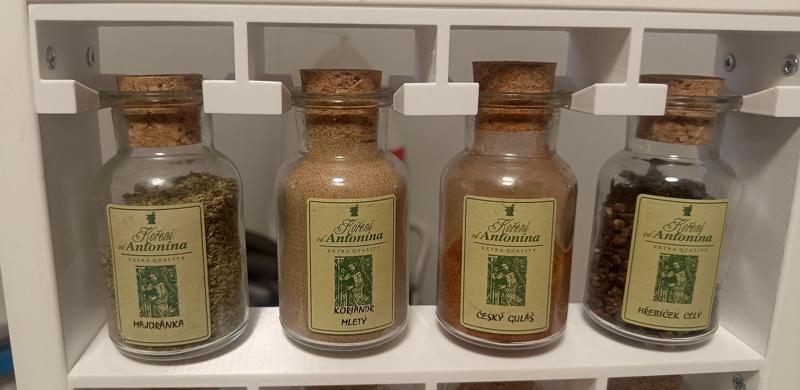 Spice rack - spice jar holder