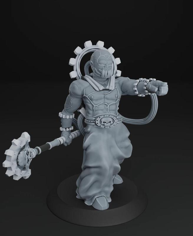 Adeptus Mechanicus - Fulgurite Electro Priest leader